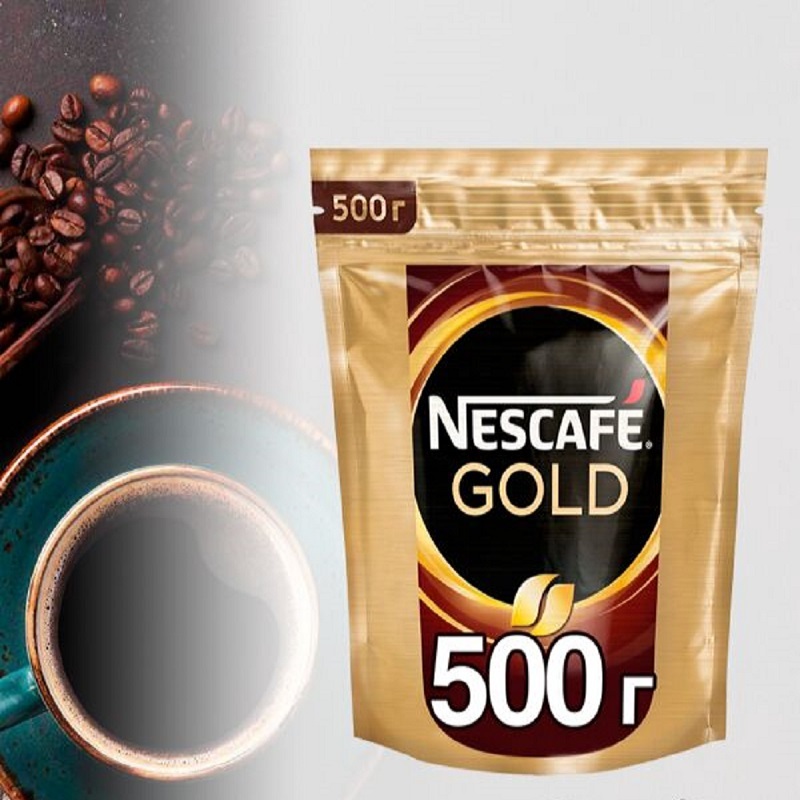 Кофе gold купить. Нескафе Голд 500. Нескафе Голд 500 гр. Кофе Nescafe Gold пакет 500 гр. Нескафе Голд мягкая упаковка 500.