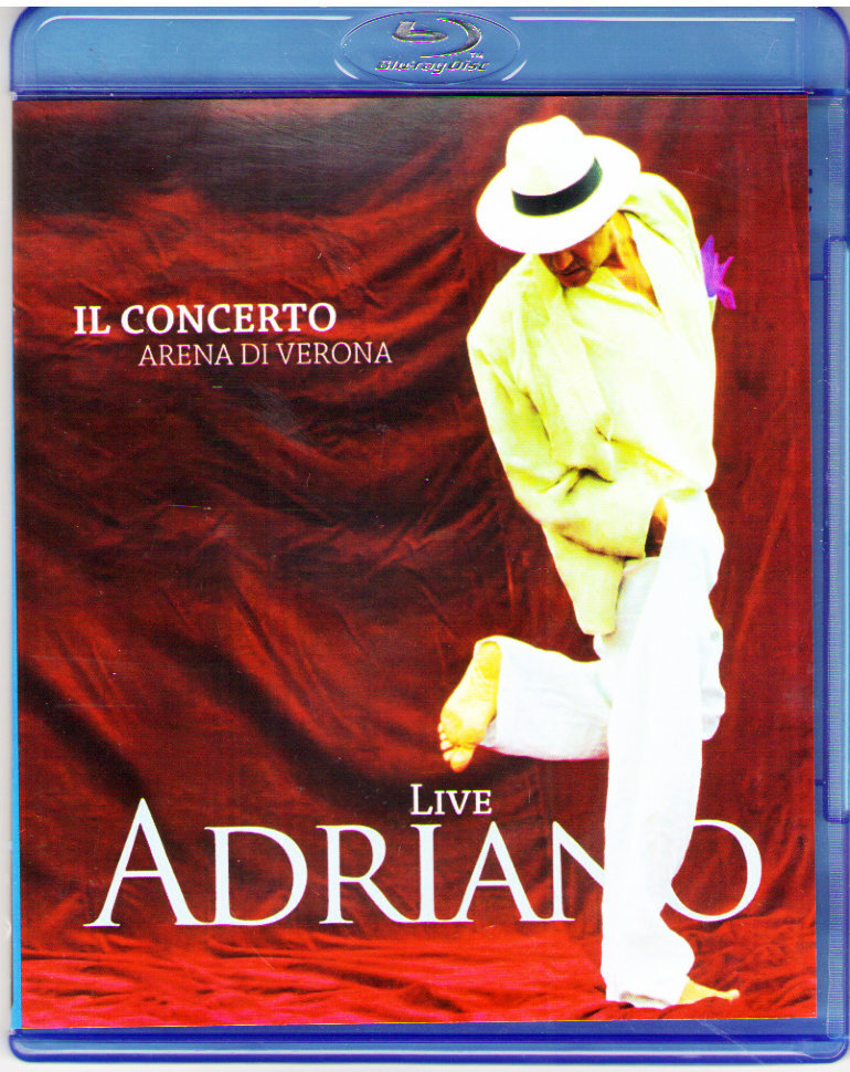 Adriano Celentano Adriano Live (Rock Economy) (Blu-Ray диск)