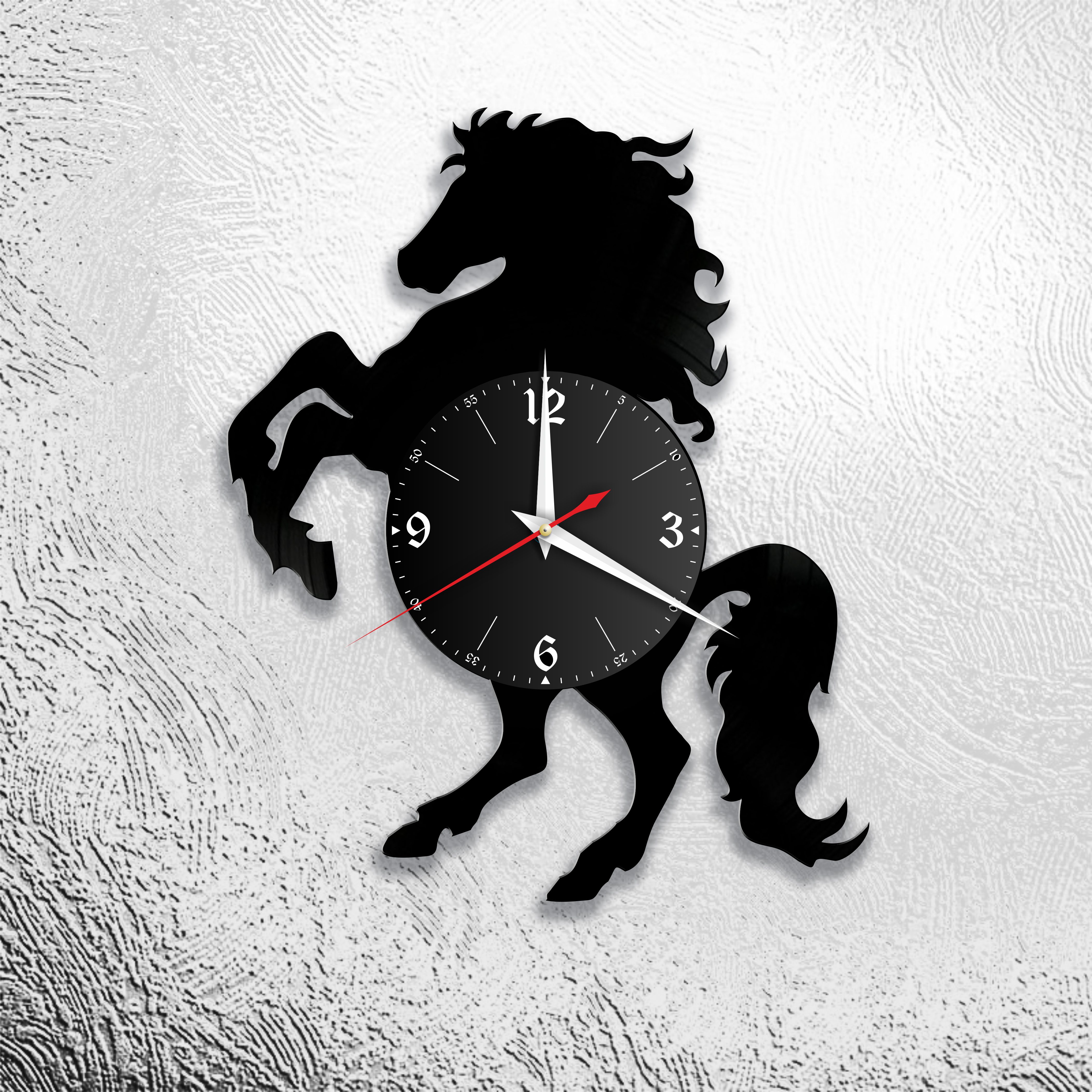 Часы с лошадью настенные