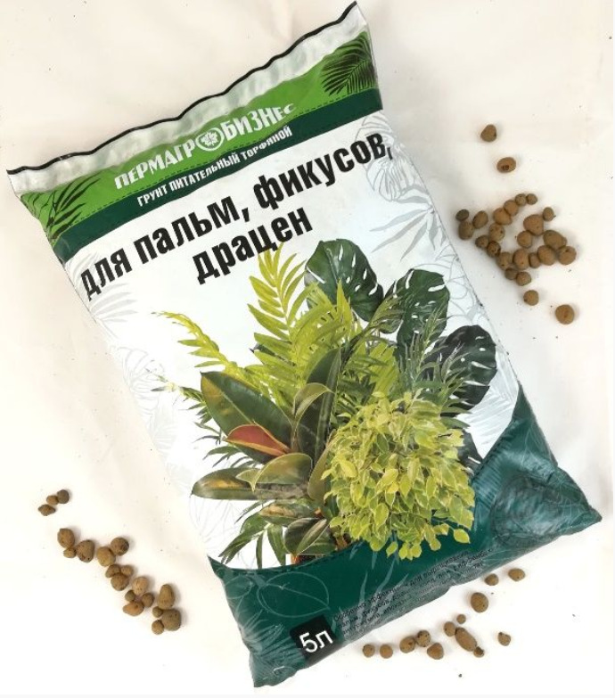 Грунт питательный "Для Пальм, Фикусов, Драцен" - купить по низкой цене ...