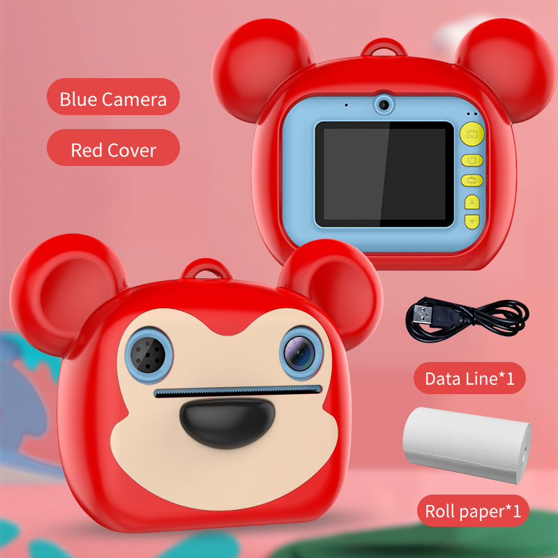 Камера Polaroid термопечать детские подарочные игрушки спереди и сзади ...