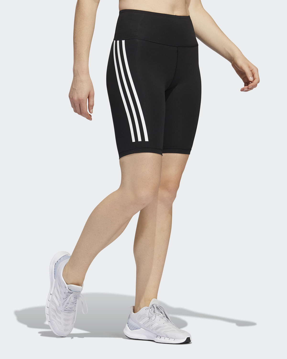 adidas Optime Trainicons 3 Stripes Bike Short Leggings OZON 406709323