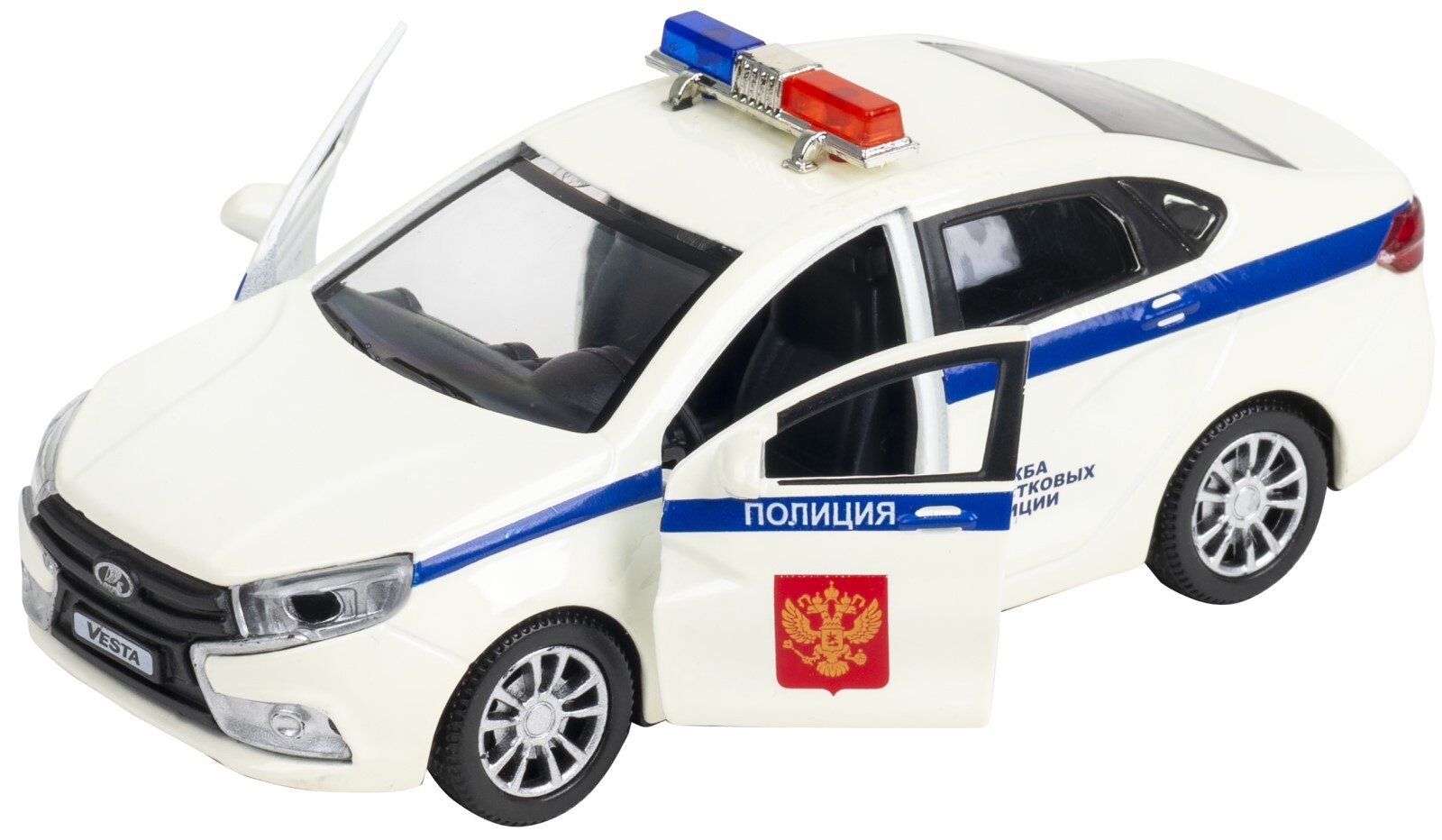 Машинка "LADA VESTA" полиция 1:36