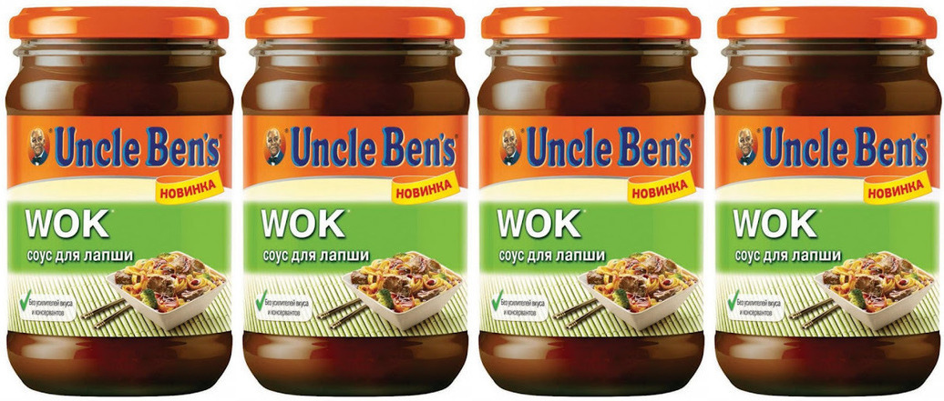 Соус Uncle Bens wok, 210 гр х 4шт — купить в интернет-магазине OZON с ...