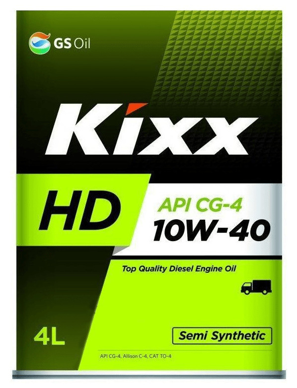 Kixx10W-40Масломоторное,Полусинтетическое,4л