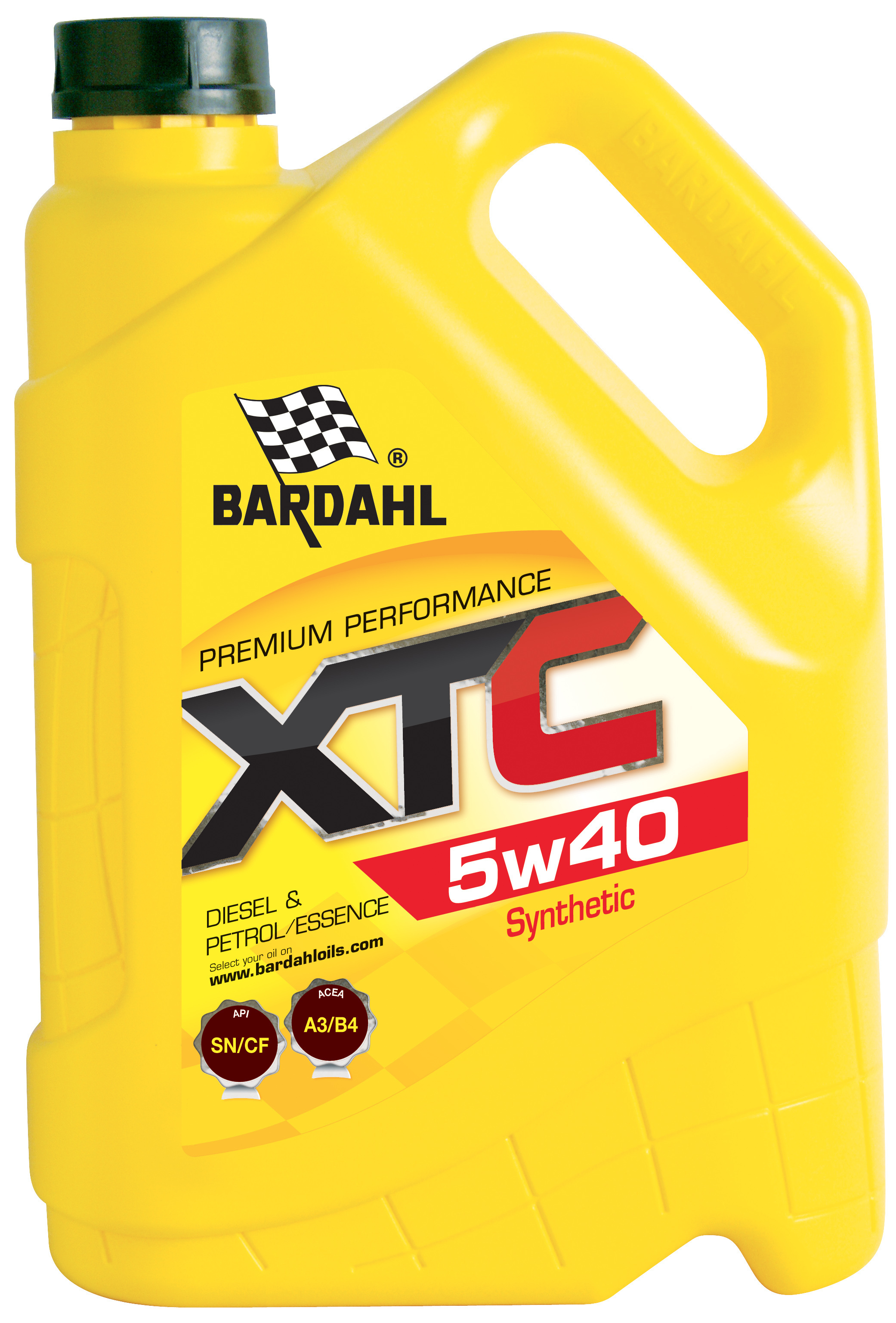 BardahlXtc5W-40,Масломоторное,Синтетическое,5л,Уцененныйтовар