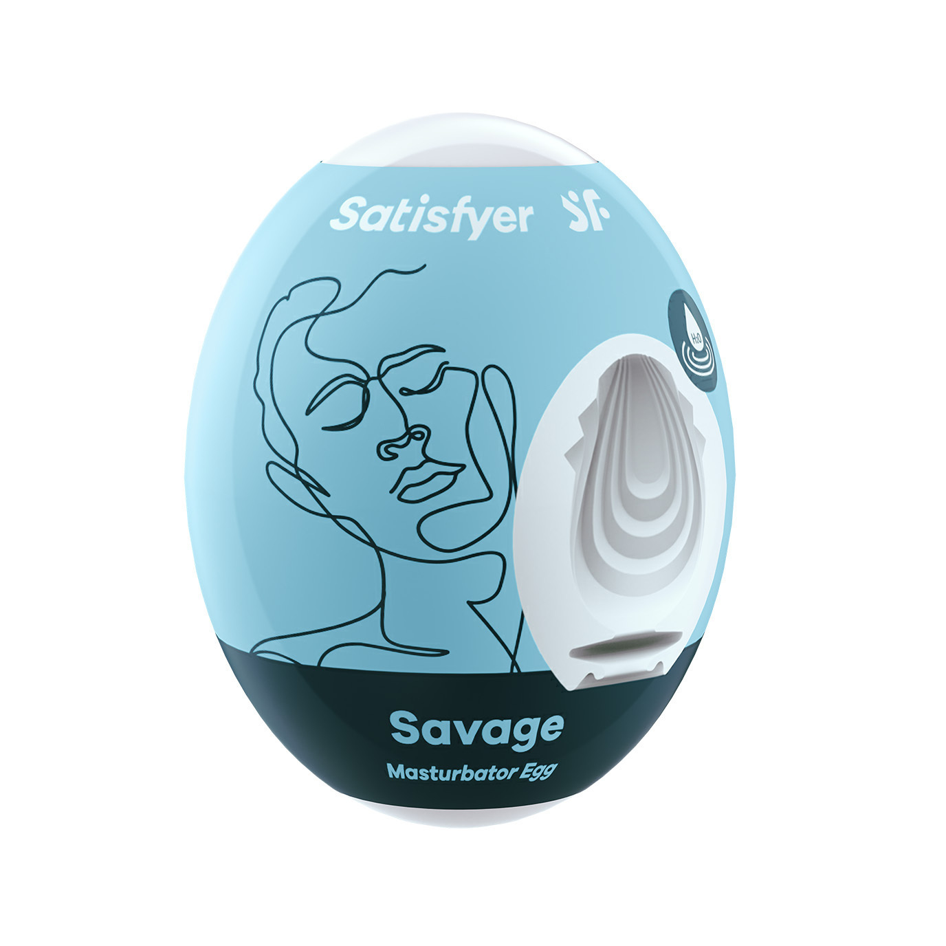 Влажный мастурбатор яйцо Satisfyer Egg Single Savage Сатисфаер - купить с  доставкой по выгодным ценам в интернет-магазине OZON (329900955)