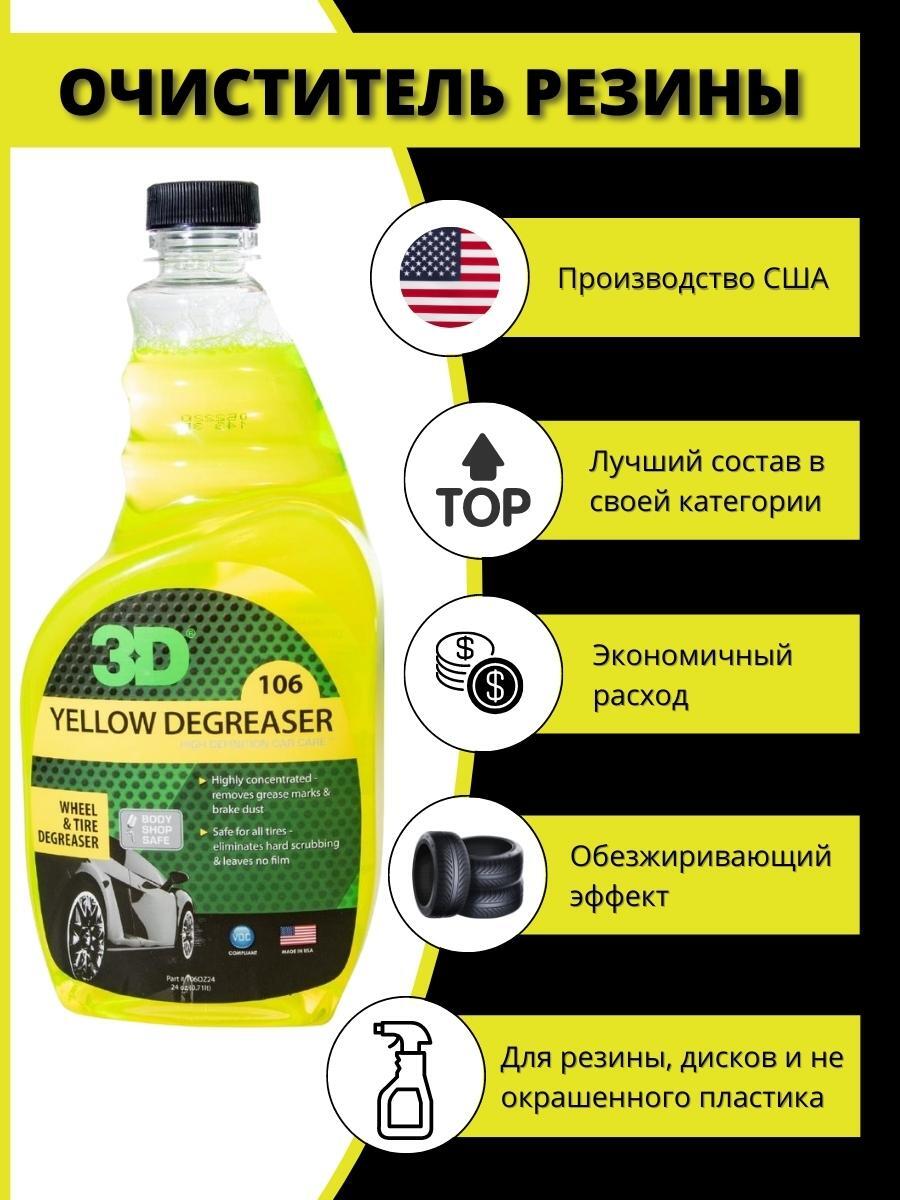 3D Car Care Очиститель дисков Спрей, 710 мл, 1 шт. 