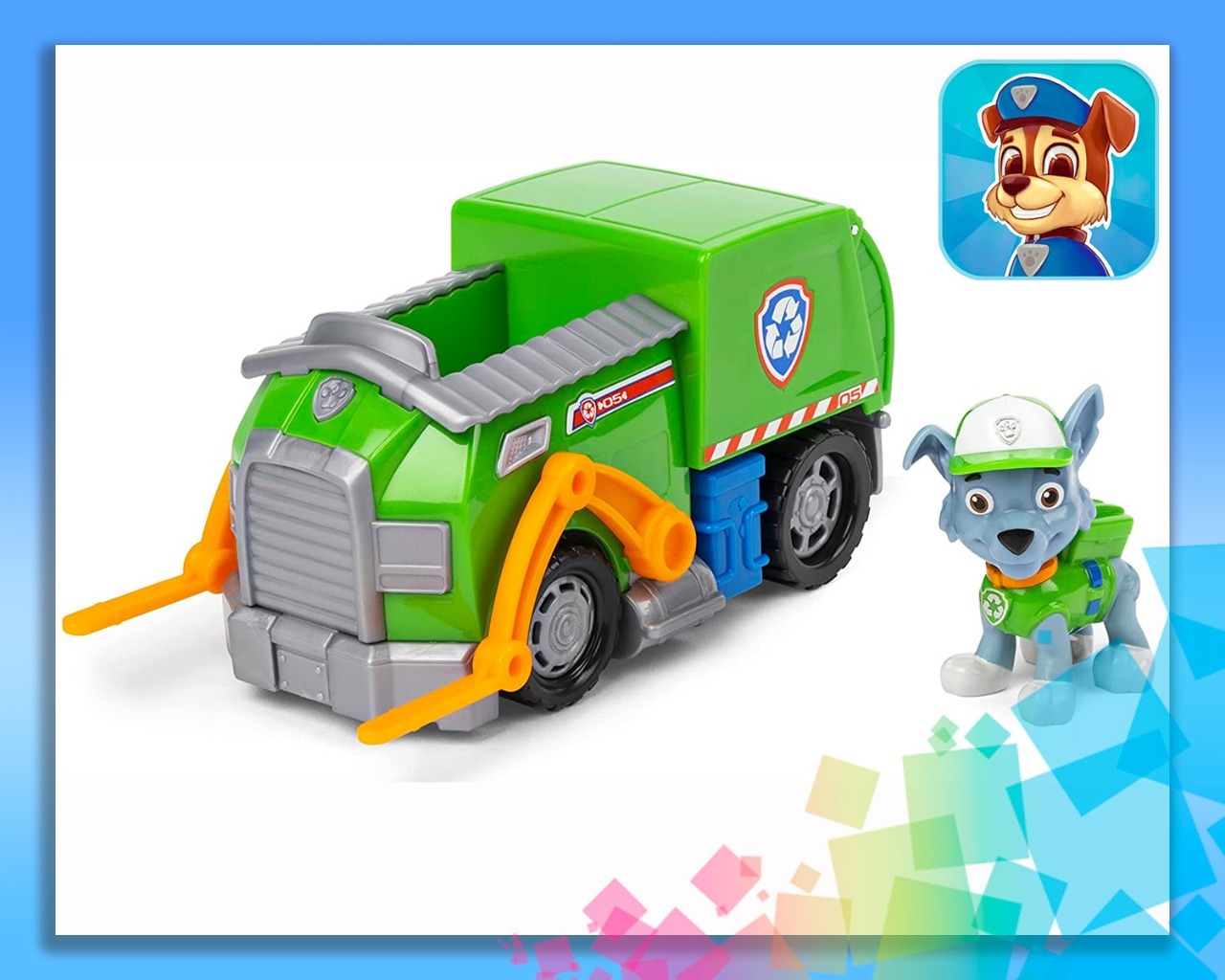 Игровой набор PAW PATROL машинка с фигуркой Рокки классическая, Щенячий  патруль, Интерактивный Рокки с мусороуборочной машиной, для детей, для  мальчиков и девочек, набор щенячий патруль - купить с доставкой по выгодным  ценам ...