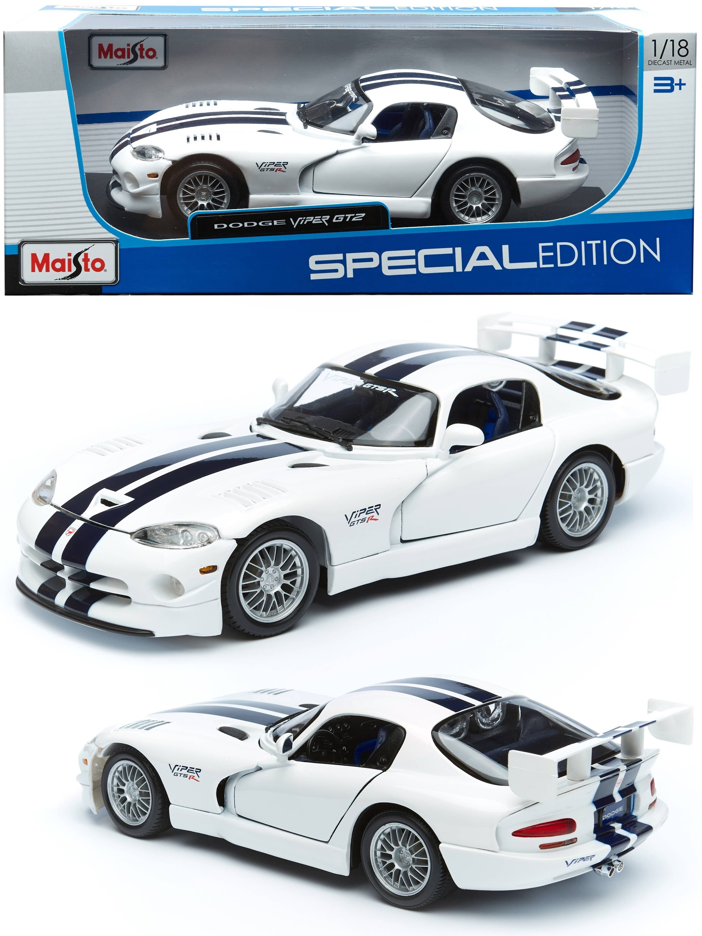 dodge viper gt2 maisto