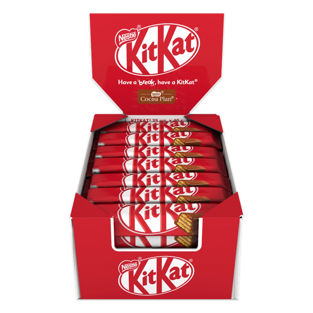 Шоколад Kitkat молочный 40г