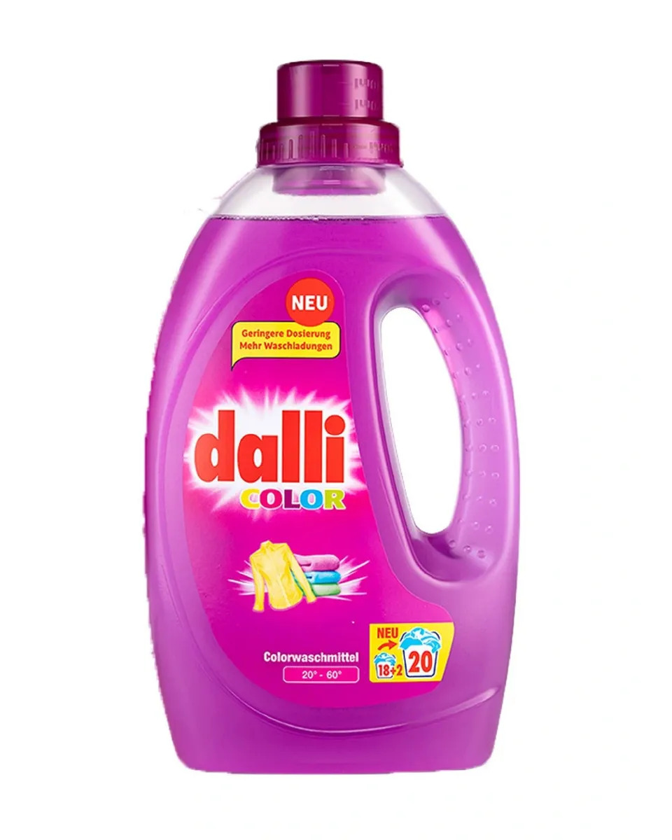 Dalli Color (Германия) средство для стирки цветного белья, концентрат 1,1 л 20 стирок