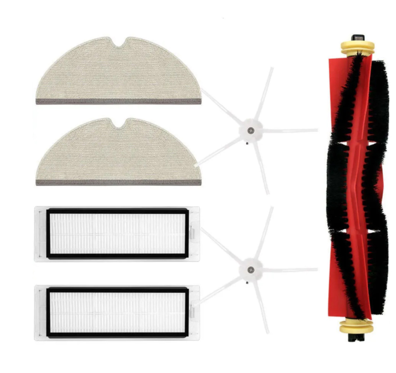 Наборфильтровищетокдляробота-пылесосаRoborockS5Max,S6Max,S6,S6Pure,E4,Kige