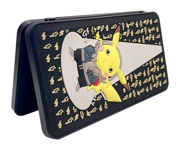 Кейсдляхранения24игровыхкартNintendoSwitchStorageBox(PikachuBlack)