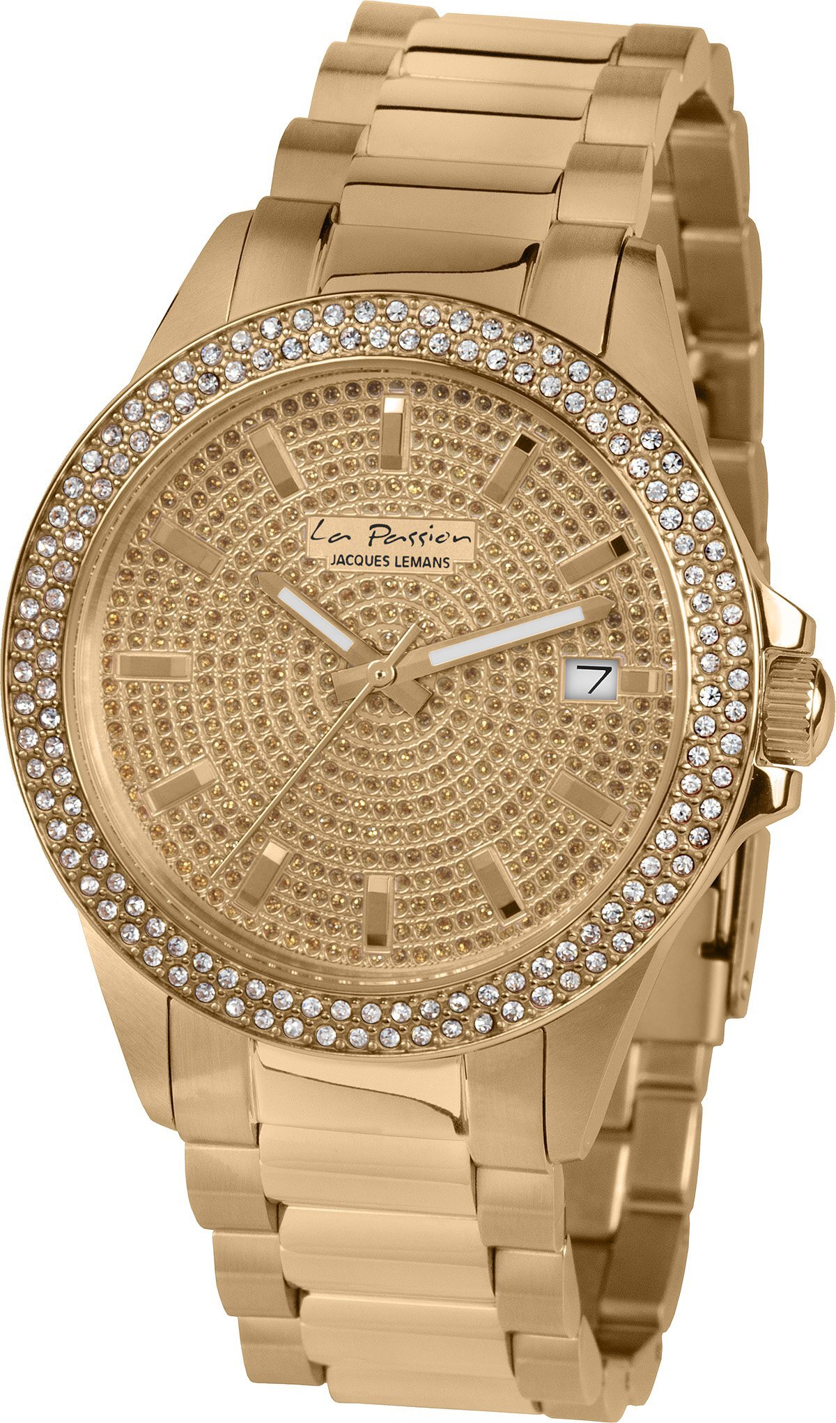 Jacques lemans swarovski crystal best sale