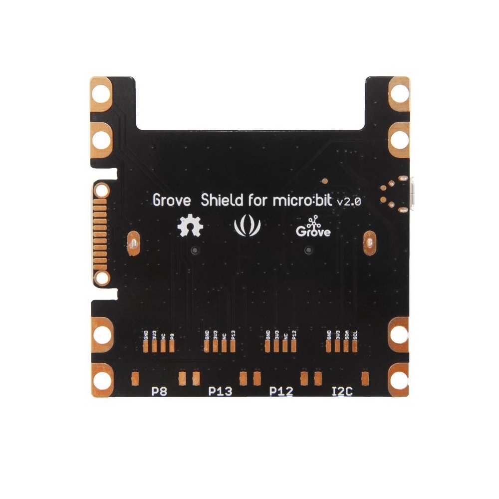 Плата интерфейсная Seeed Grove Shield for micro:bit v2.0 (103100063)