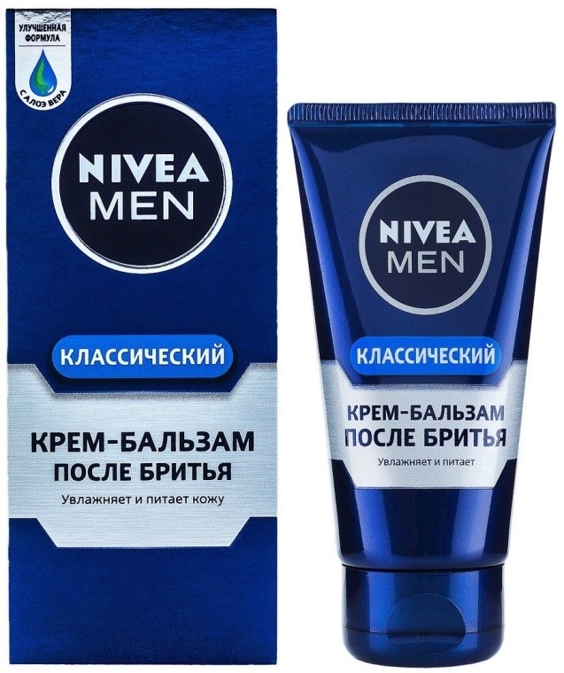 Nivea for men бальзам после бритья классический