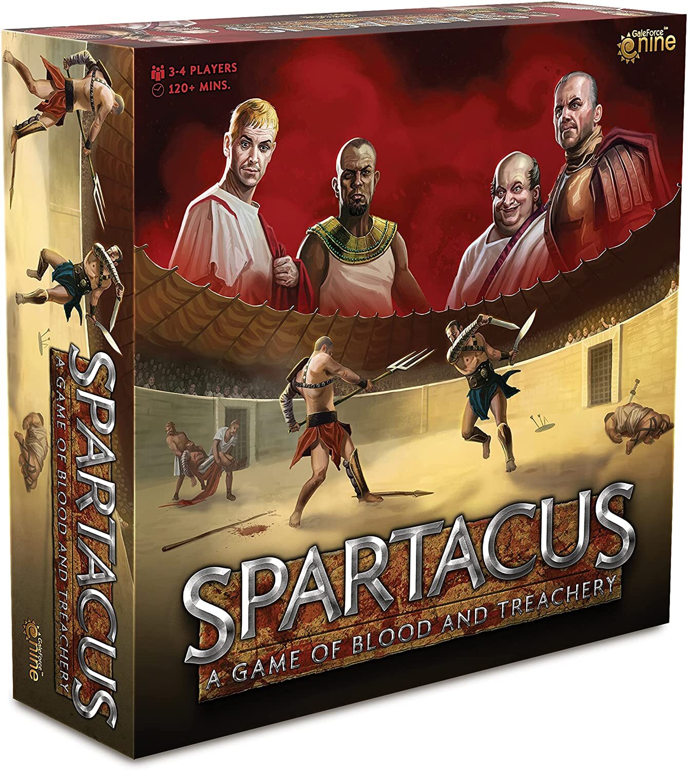 Настольная игра Spartacus: A Game of Blood and Treachery на английском  языке - купить с доставкой по выгодным ценам в интернет-магазине OZON  (829174605)