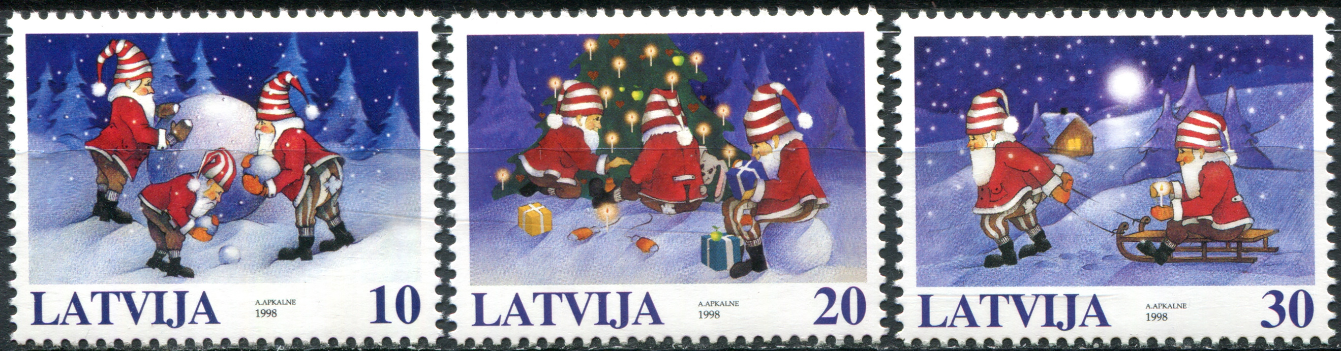 почтовые марки латвии