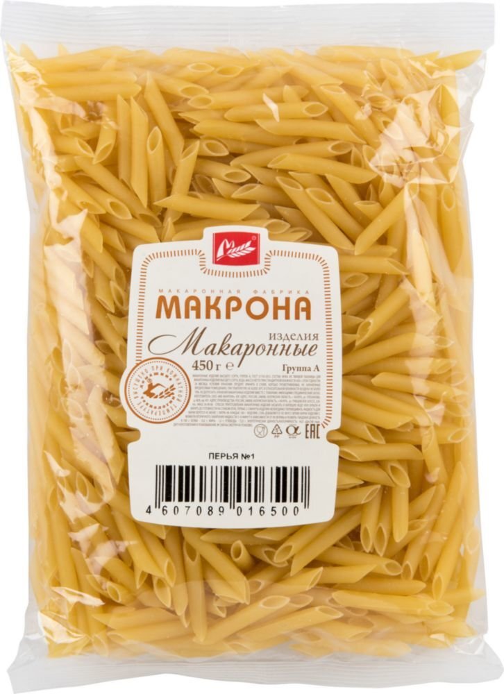 Перышки макароны фото