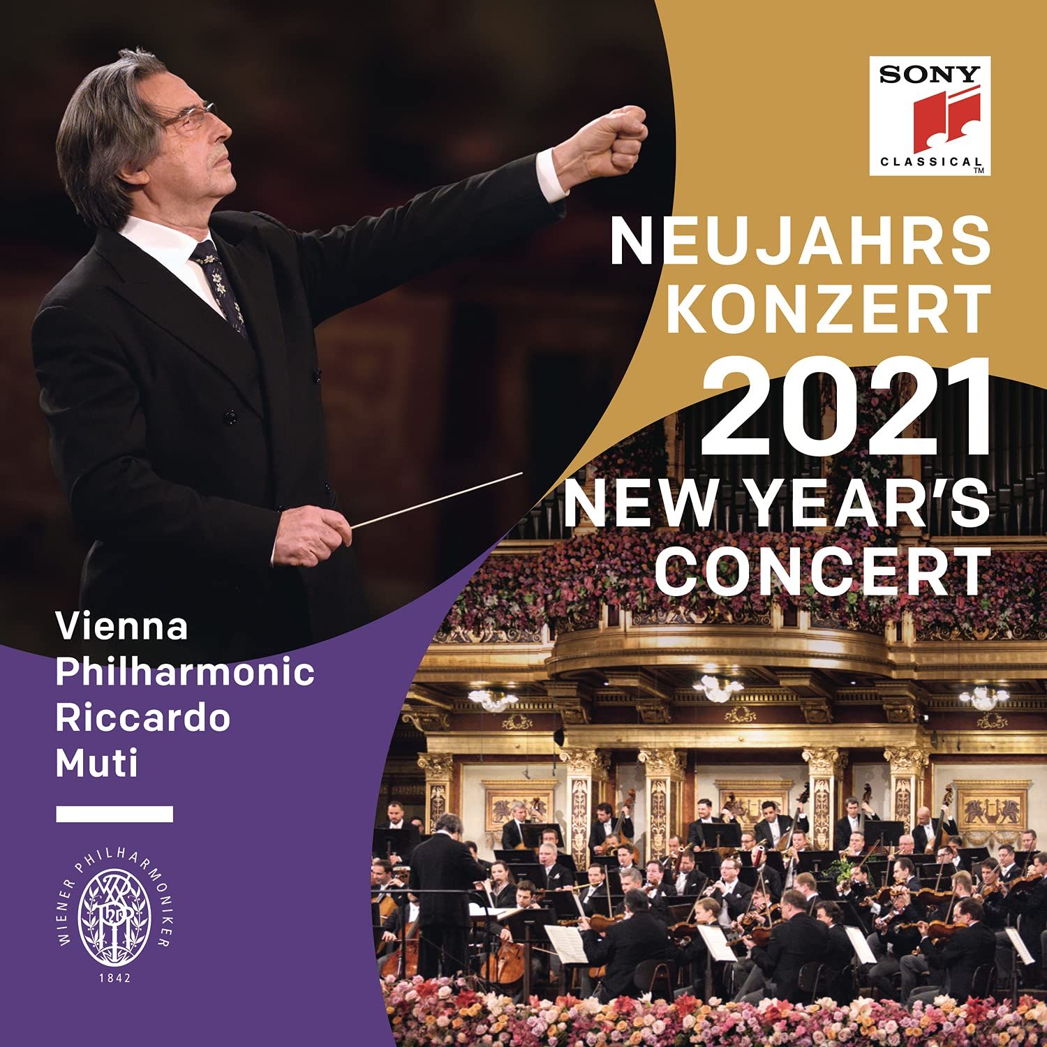 Компакт-диск Riccardo Muti & Wiener Philharmoniker. Neujahrskonzert 2021 / New Years Concert 2021 (2 CD)