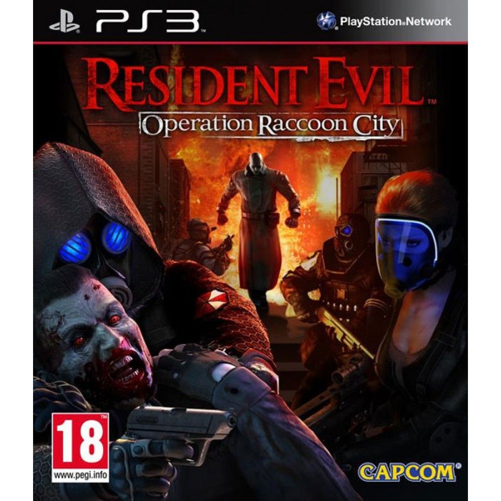 Игра Resident Evil Operation Racсoon City (PlayStation 3, Русские
