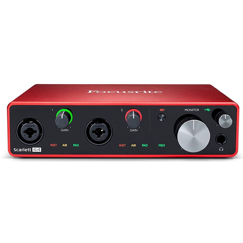 Внешняя звуковая карта focusrite scarlett