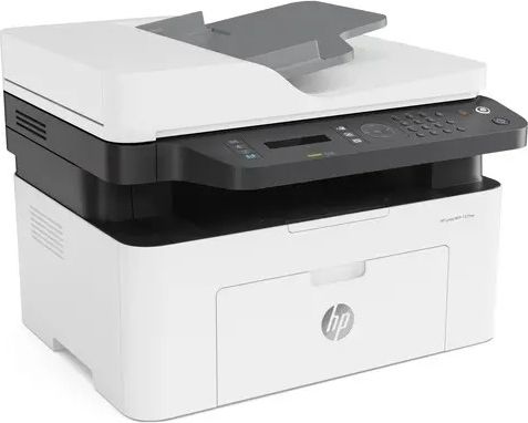 HP МФУ Лазерное Laser MFP 137fnw, белый