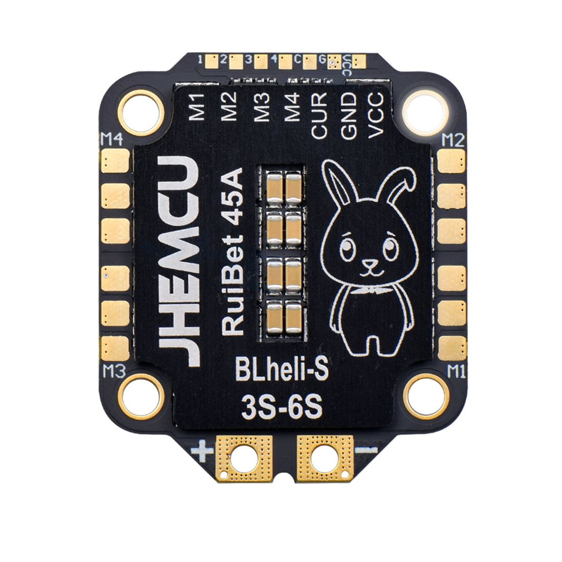 Регулятор скорости 4в1 JHEMCU RuiBet 45A BLHELI S 6S 4718 - купить с доставкой п