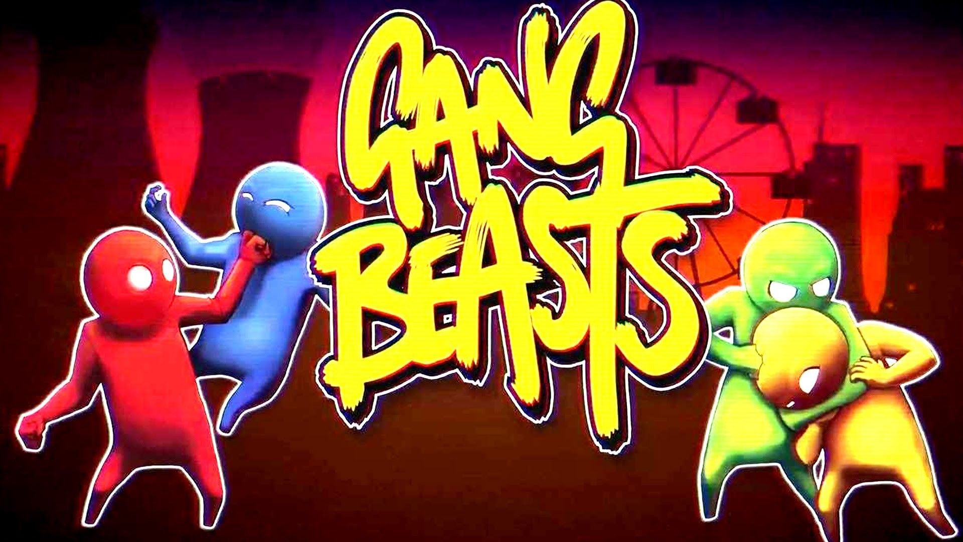 Gang beasts по сети на пиратке. Игра PLAYSTATION смешными человечками.