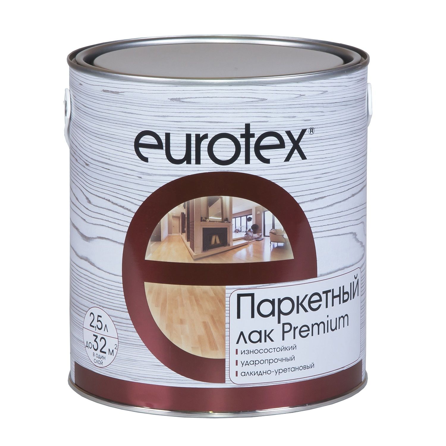 Лакпаркетн.EUROTEXPremiumглянцевый2,5л(Рогнеда)