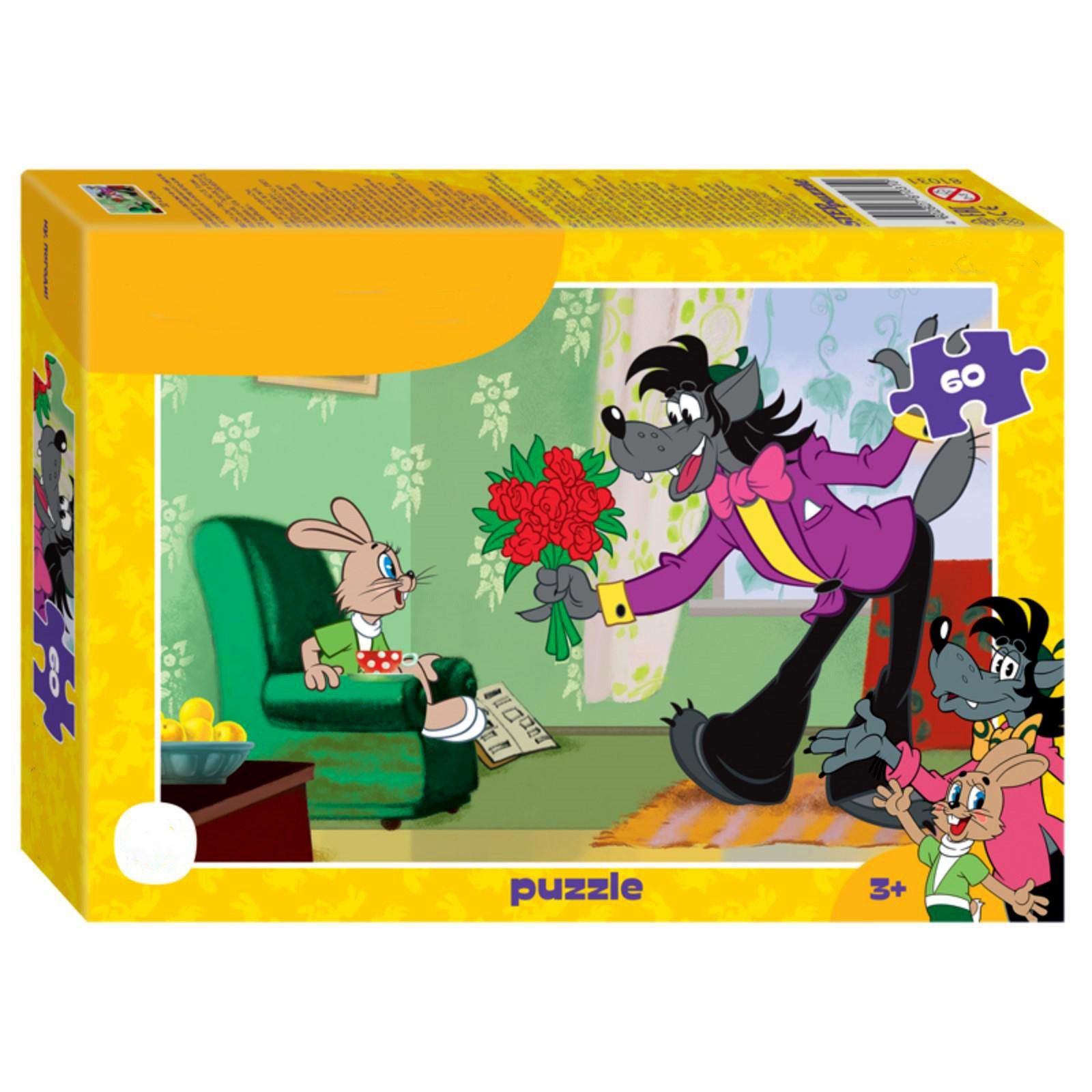 Головоломки 60. Пазл Step Puzzle Plastic collection Союзмультфильм ну, погоди! (98029), 300 Дет.. Пазл 60 элементов «ну, погоди!» 81031. Пазл ну погоди 60 элементов. Пазл Step Puzzle 60 деталей: ну, погоди!.