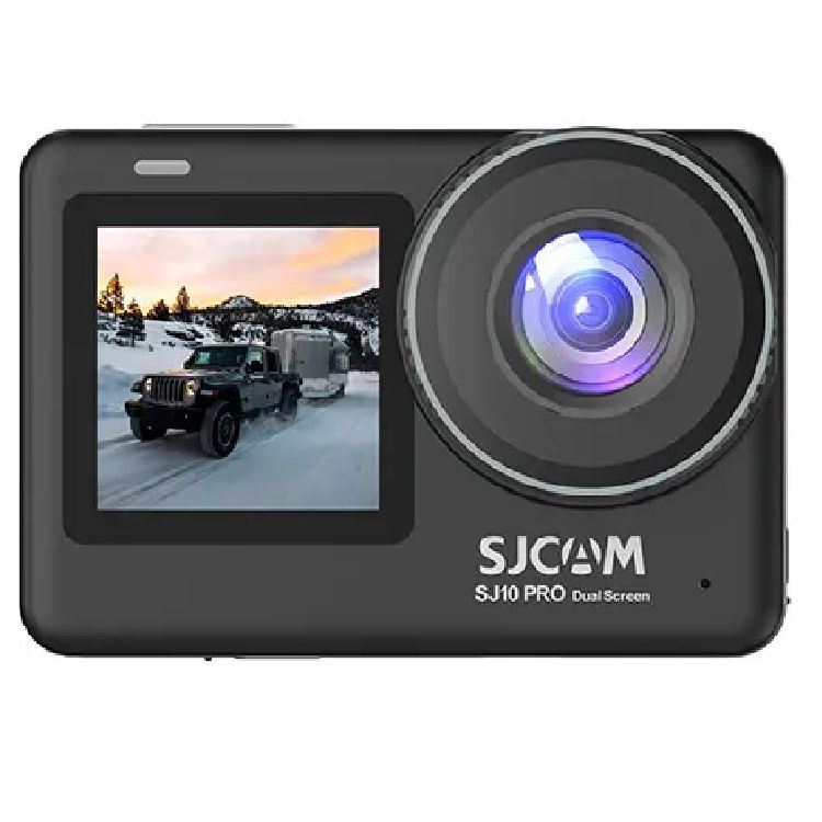 Экшн-камера SJCAM SJ10 PRO DualScreen. Цвет черный.