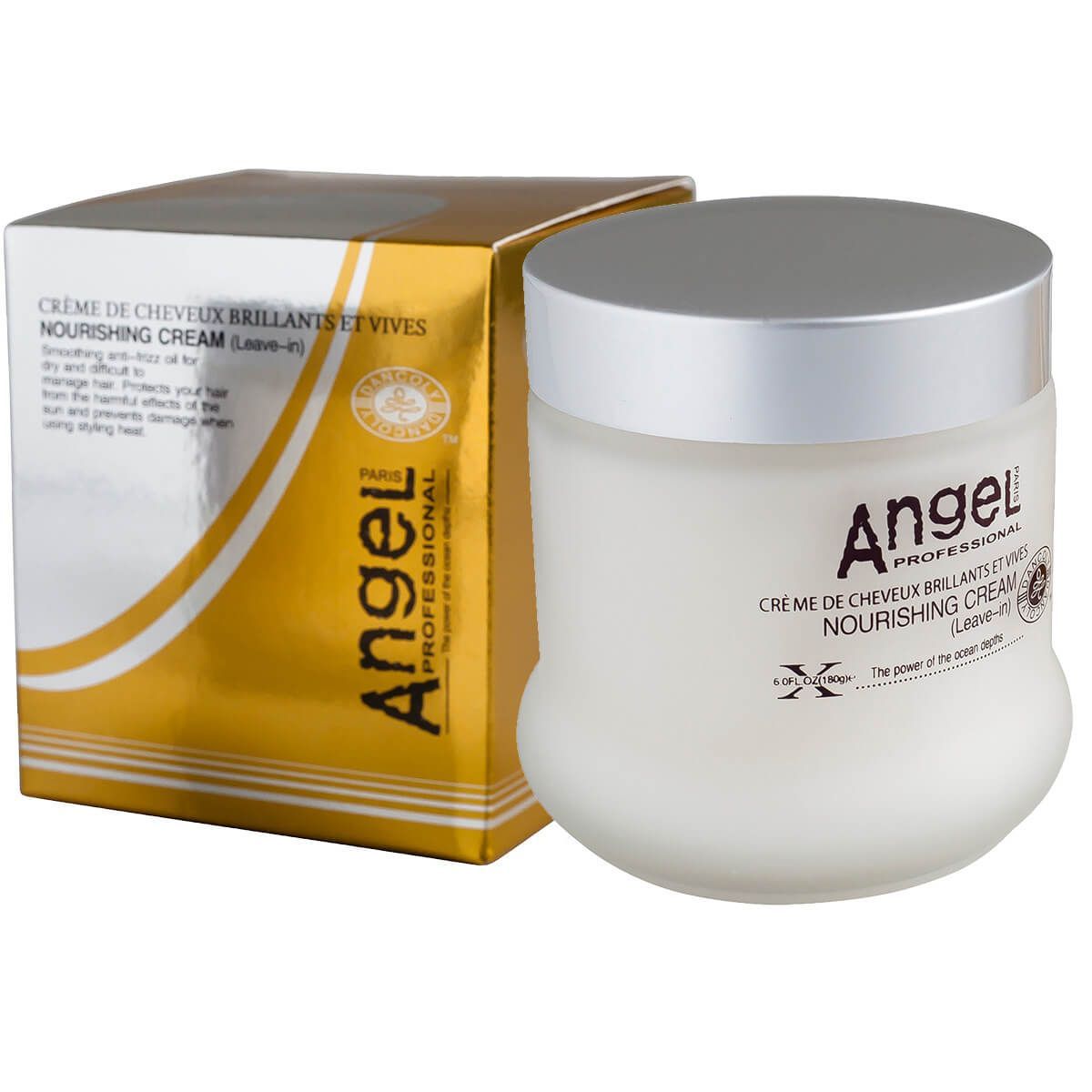 Angel Professional Крем для волос питательный несмываемый против секущихся кончиков Nourishing Cream, 180 мл