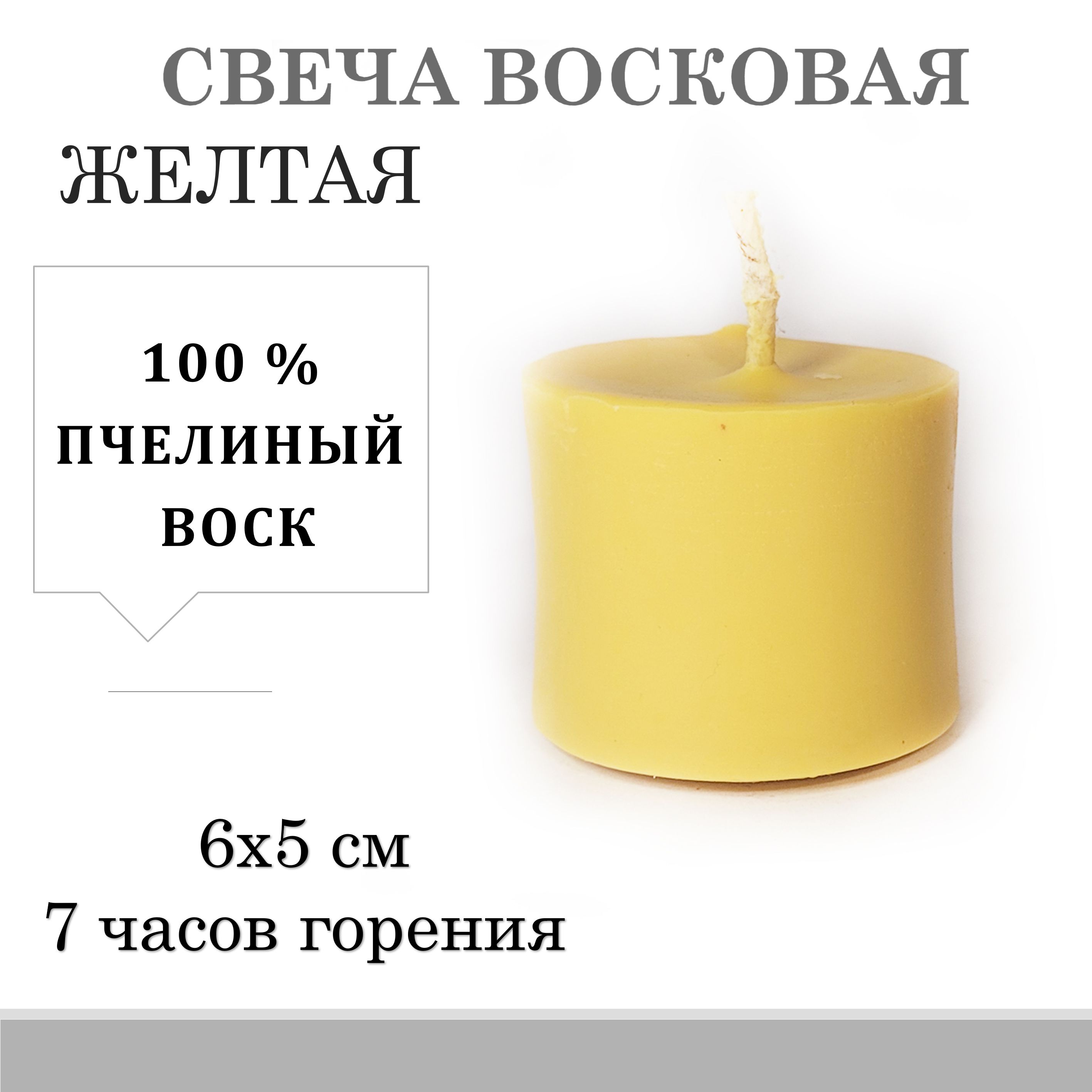 свечи желтые фото