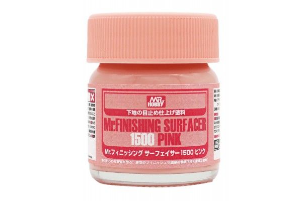 Gunze Sangyo Mr. Hobby Грунтовка Mr. Finishing Surfacer 1500 Pink, 40 мл