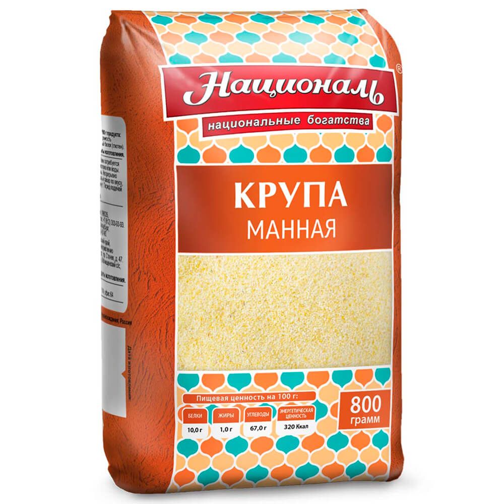 Манные каши фирмы