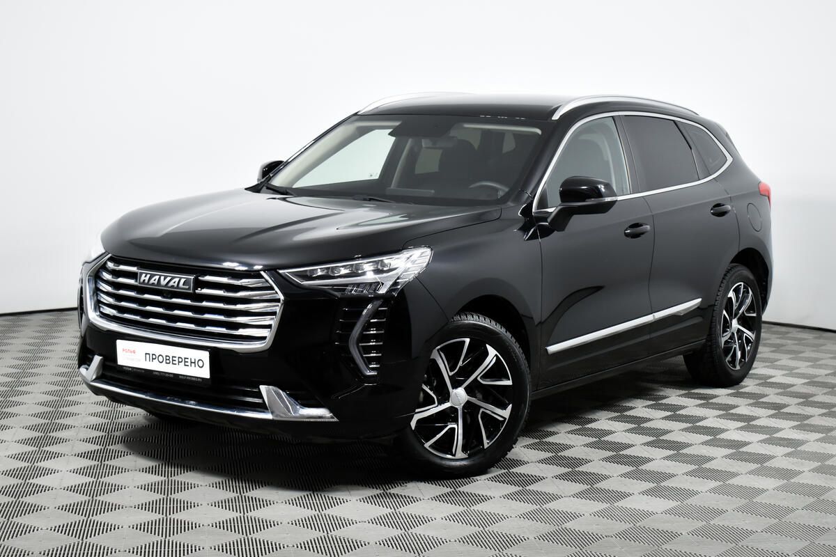 Как выглядит черный хавейл Haval Jolion I 2021 г. 1.5 AMT (143 л.с.) с пробегом - купить с доставкой по выг