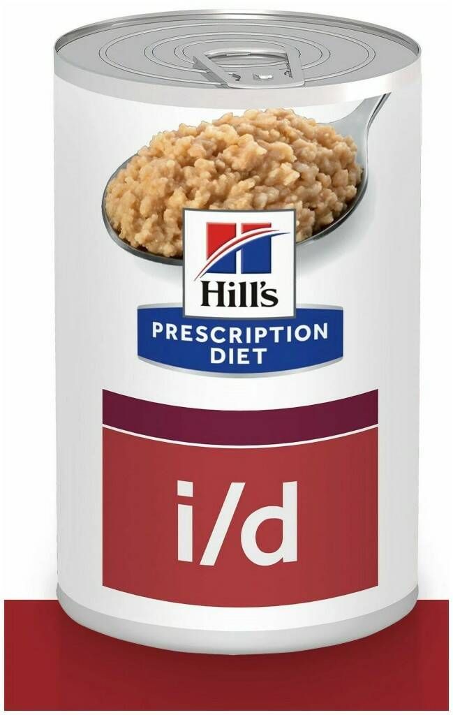 Hills Prescription Diet i/d. Hill's PD I/D консервы для собак при заболеваниях ЖКТ С индейкой, 360 г. Консервы Hills для собак отзывы. Hills идеальное пищеварение фото.