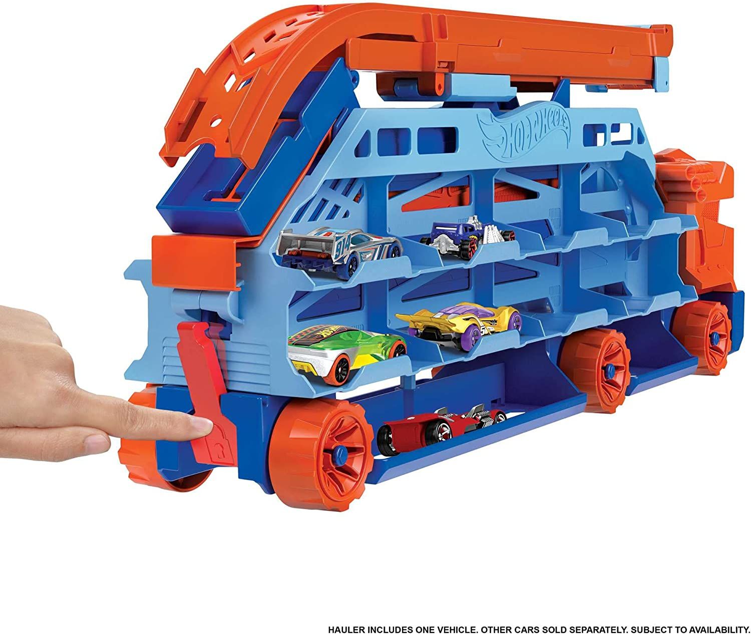 Hot wheels грузовик автотрек gvg37