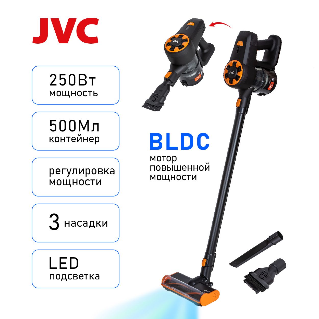 Как разобрать пылесос jvc Характеристики Пылесос аккум JVC JH-VS125, подробное описание товара. Интернет-м