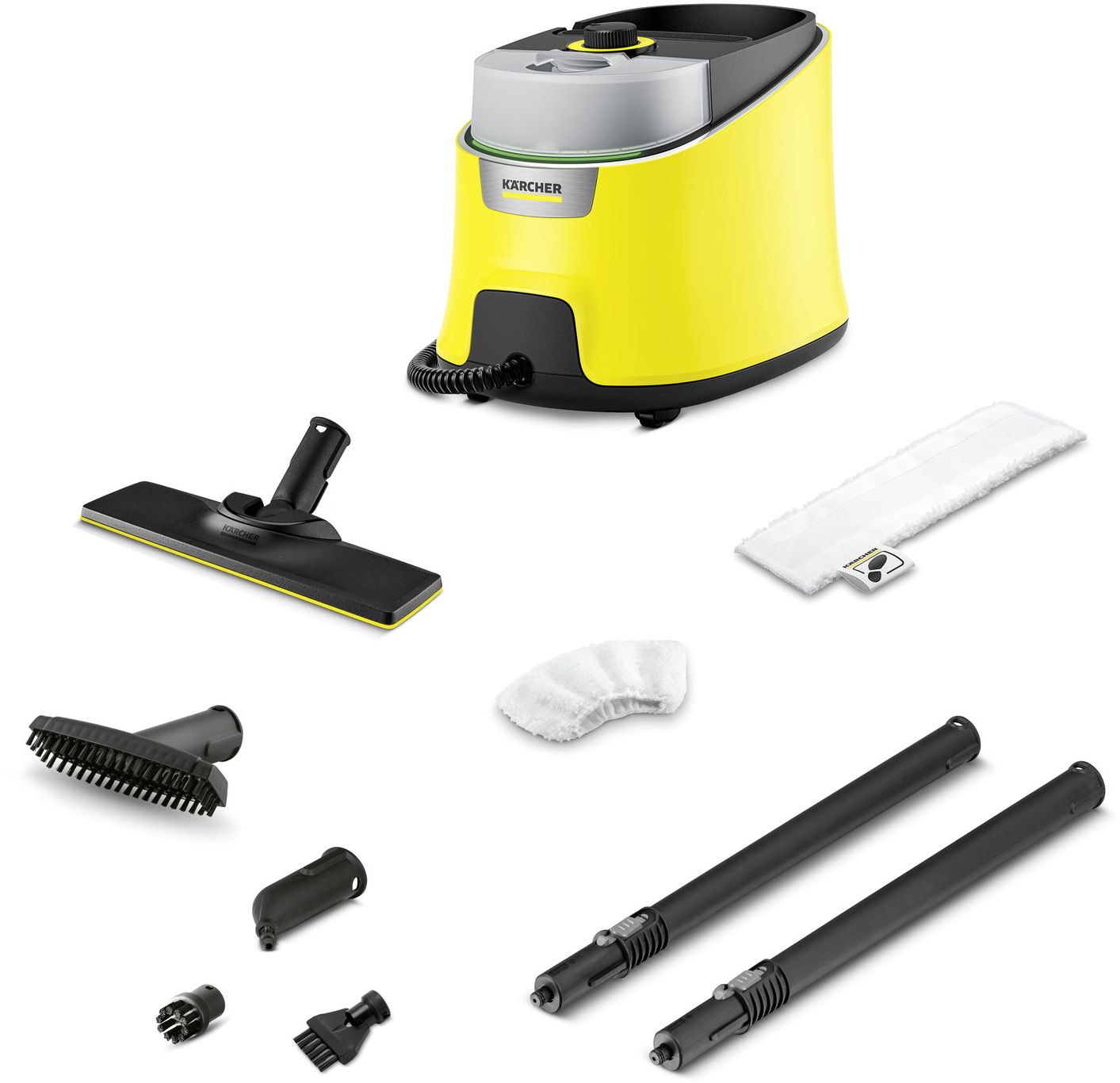 Пароочиститель Karcher SC 4 Deluxe EasyFix_1209525, желтый, 2200