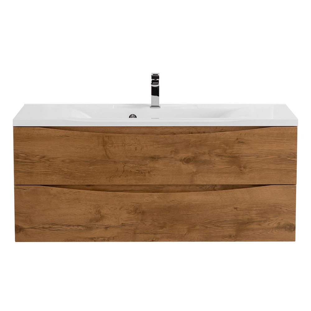 Комплект тумба с раковиной подвесная BelBagno MARINO 110 Rovere Nature, раковина белая