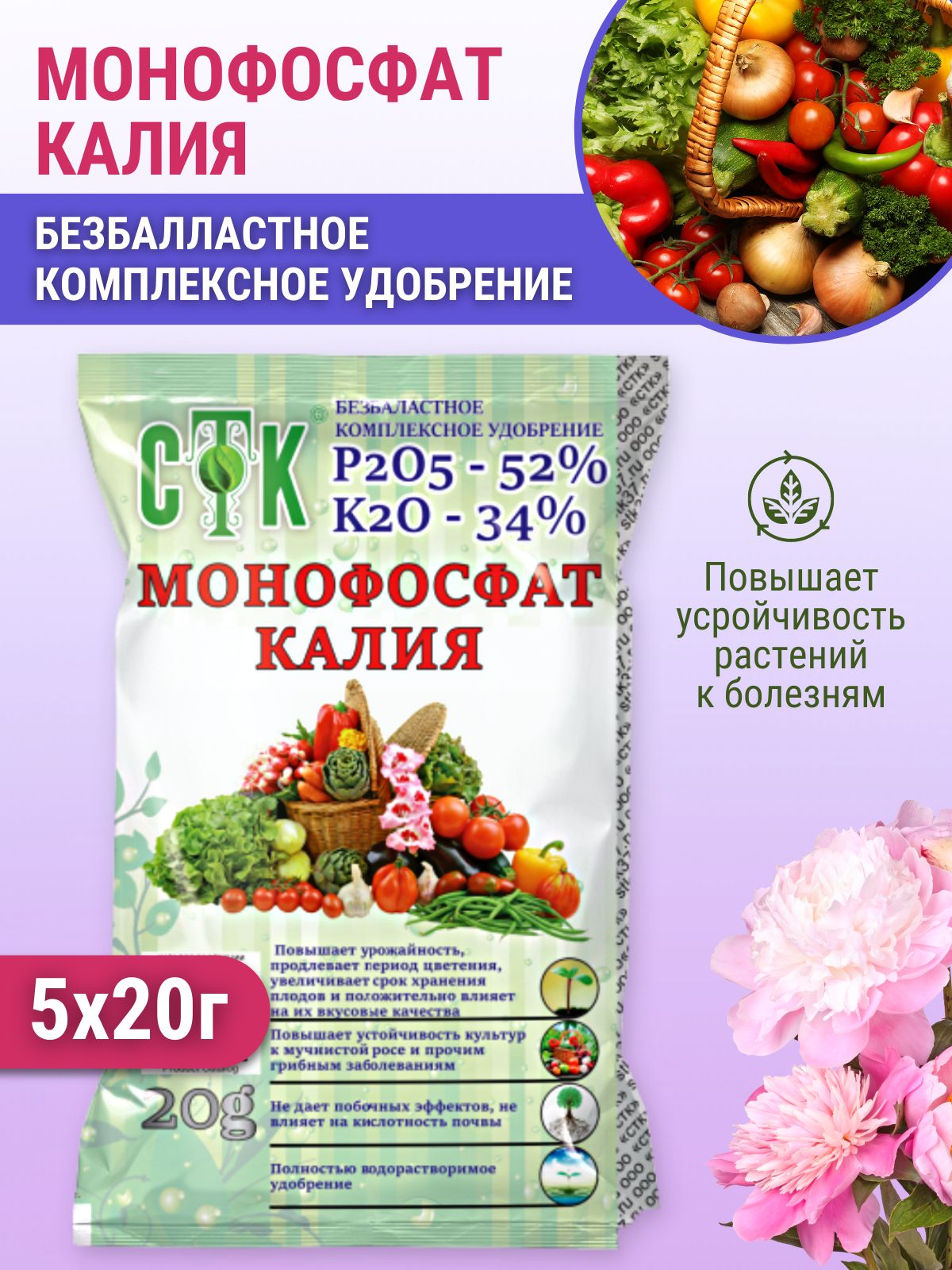 Монофосфат калия картинка