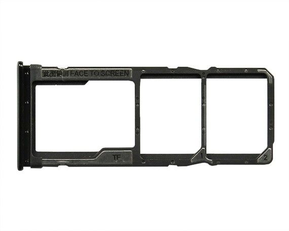 Держатель SIM Xiaomi Redmi Note 8 черный