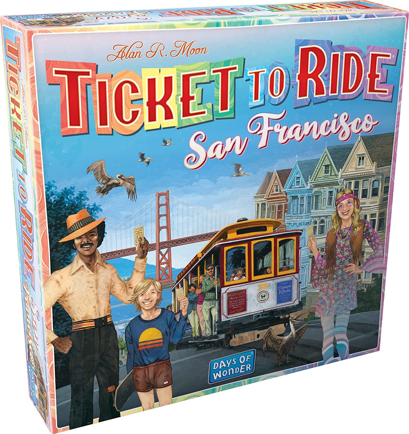 Настольная игра Ticket to Ride: San Francisco на английском языке - купить  с доставкой по выгодным ценам в интернет-магазине OZON (840001295)