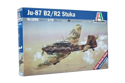 Сборная модель Italeri 1292ИТ Самолет Ju-87 B2/R2 Stuka