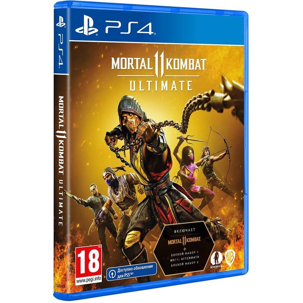 Игра Mortal Kombat 11 Ultimate (PlayStation 4, Русские субтитры)