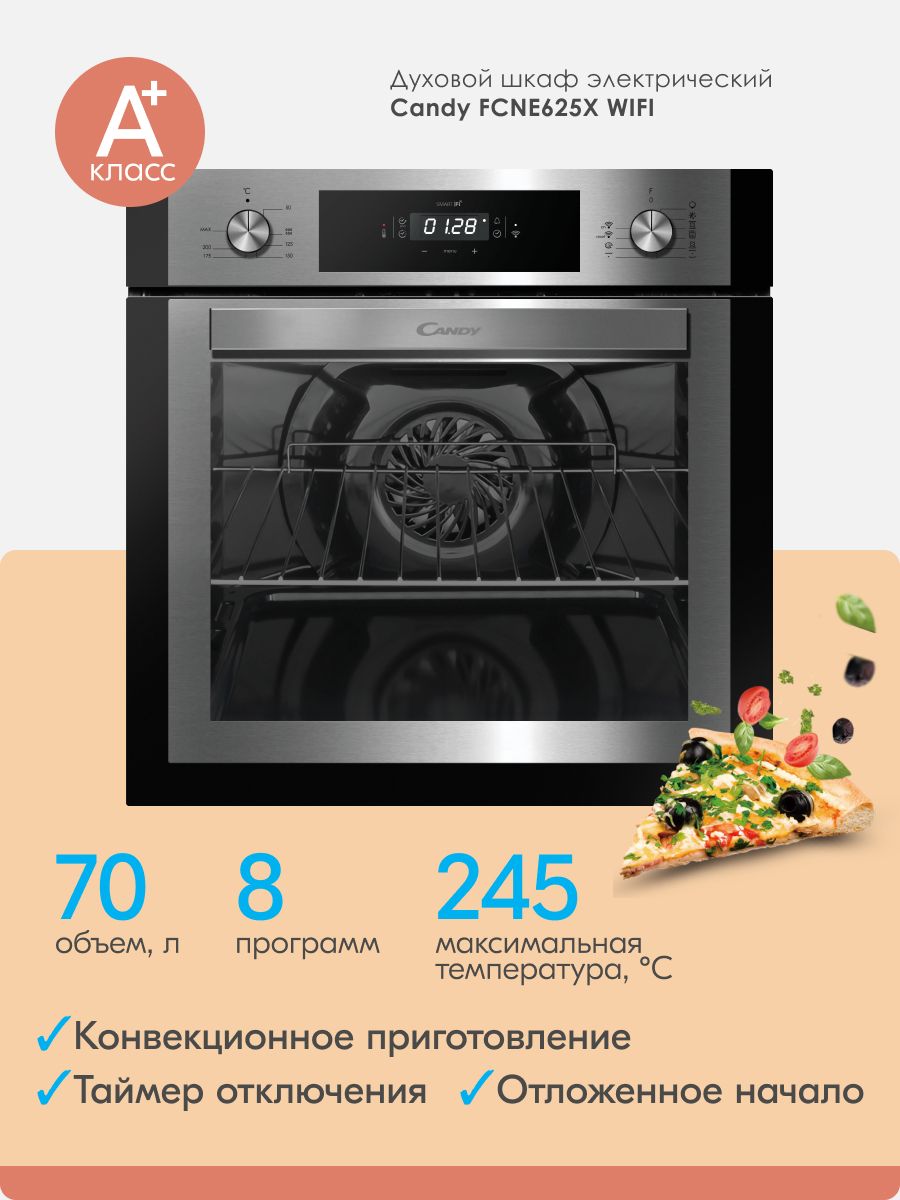 духовой шкаф candy smart steam fcps815xl фото 94