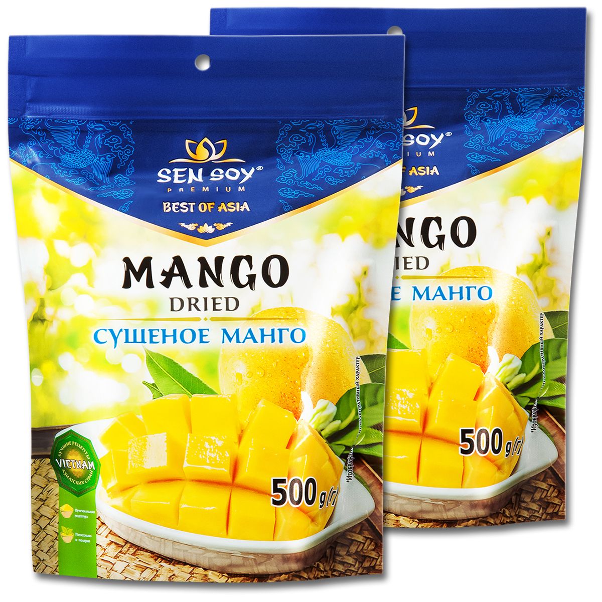 SenSoy <b>манго</b> сушеное «<b>MANGO</b>», Вьетнам, 500 г. <b>Манго</b> сушеный - экологически ...